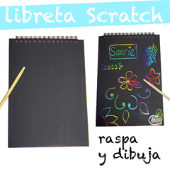 Libreta scratch 10 hojas - comprar en línea