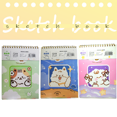 Cuaderno sketchbook kawaii