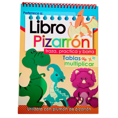 Libro pizarrón TABLAS de MULTIPLICAR - comprar en línea