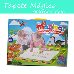 Tapete mágico dibujo agua