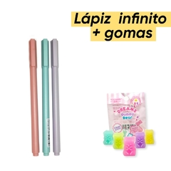 Lápiz infinito 3 piezas