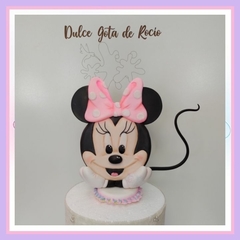 Adorno de torta Minnie mouse 2D - comprar online