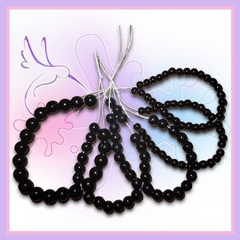 Perlas negras n°5 x 10 pares