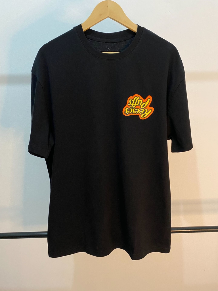 Camiseta Cactus Jack Reese s Puffs Preta VVS Store