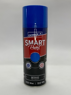 Aerosol Doble A Azul Metalico