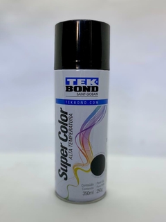 Aerosol Alta Temperatura Tek Bond 350ml Negro Mate