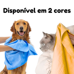 Toalha Super Absorvente Para Banho e Tosa Absortowel Chalesco - comprar online