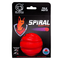 Brinquedo para Cães Bola Spiral Flex Buddy Toys