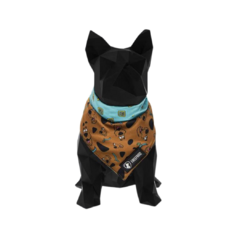 Bandana Scooby Doo para Cães e Gatos Freefaro