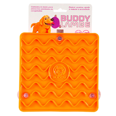 Tapete de Lamber Alimentos para Cães Lambe Ondas Buddy Toys