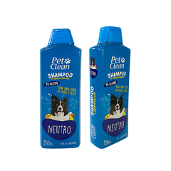 Shampoo e Condicionador para Cães e Gatos Neutro Pet Clean 700ml na internet