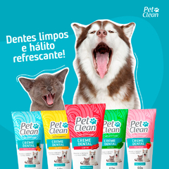 Creme Dental para Cães e Gatos Menta 60g Pet Clean - comprar online