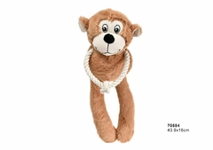 Brinquedo para Pets Macaquinho de Pelúcia Long Plush Plushtoys Chalesco