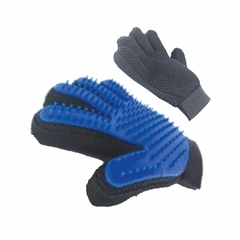 Luva Removedora de Pelos Pet Clean Glove em Poliester e Cerdas Curtas de Borracha Home e Professional Care Chalesco