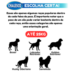 Imagem do Guia Retrátil para Cães e Gatos Azul 3M 25Kg Chalesco