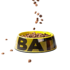 Comedouro para Cães e Gatos de Melamina Batman Dark FreeFaro