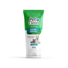 Creme Dental para Cães e Gatos Menta 60g Pet Clean