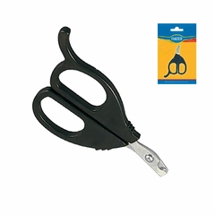 Cortador de Unha Pet Tesoura Soft Tipo Guilhotina com Cabo Plástico Home e Professional Care 9,5x5,5cm Chalesco