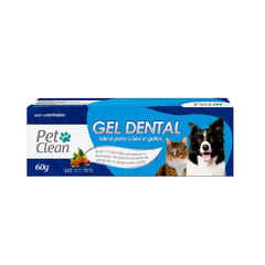 Gel Dental para Cães e Gatos Tutti Frutti 60g Pet Clean