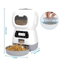 Alimentador automático para cães e gatos 3.5 litros