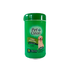 Lenços Umedecidos para Cães Filhote 75unidades Pet Clean - comprar online