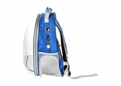 Mochila de Transporte para Animais Mala Vision Azul Chalesco - comprar online