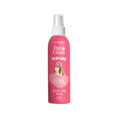 Perfume para Cães e Gatos Fêmea 120ml Pet Clean