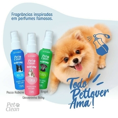 Perfume para Cães e Gatos Fêmea 120ml Pet Clean na internet