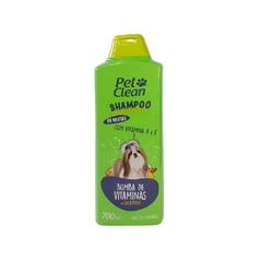 Shampoo e Condicionador Para Cães e Gatos Bomba de Vitaminas Pet Clean 700ml