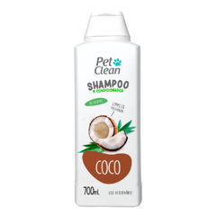 Shampoo e Condicionador Coco Pet Clean 700ml