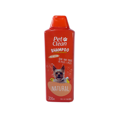 Shampoo e Condicionador Para Cães e Gatos Natural Pet Clean 700ml