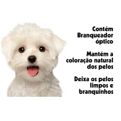 Imagem do Shampoo e Condicionador Para Cães e Gatos Pelos Claros Pet Clean 700ml