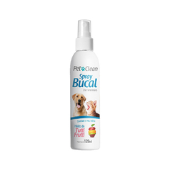 Spray Bucal para Cães e Gatos Tutti Frutti 120ml Pet Clean