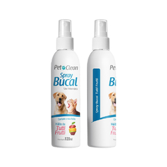 Spray Bucal para Cães e Gatos Tutti Frutti 120ml Pet Clean - comprar online