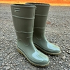 BOTA DE BORRACHA PVC VERDE CANO LONGO