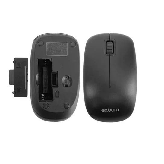 ✓ Rato Óptico Wireless Dual Flat Mouse Recarregável Branco