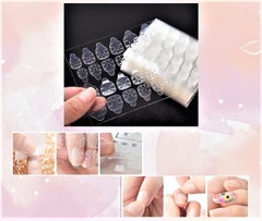 Adhesivos para las uñas dos hojas kissrose - comprar online