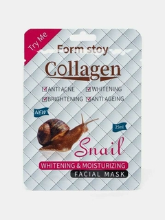 Mascarilla facial Collagen Snail (999284) FORM STOY