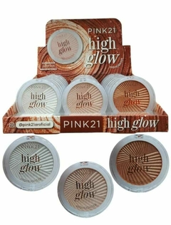 Iluminador en polvo HIGH GLOW (466820) PINK 21