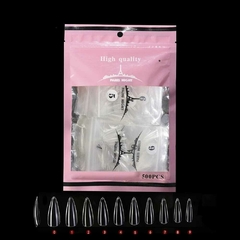 Tips Paris Night Stiletto clear 500pcs