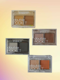 Sombra de ojos DOUBLE POCKET x2 colores (466172) PINK 21