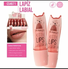 Labial KITTY forma de GATO (467674) PINK 21