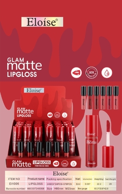 Labial GLAM MATTE ELOISE (460458) APROBADO POR ANMAT