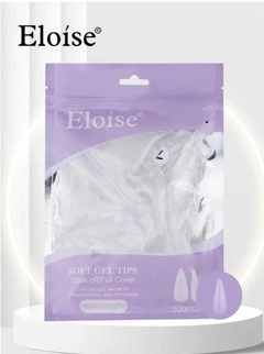 Tips soft gel PRELIMADO STILETTO x500 (010540) ELOISE