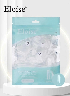 Tips soft gel LONG COFFIN x500 (010441) ELOISE