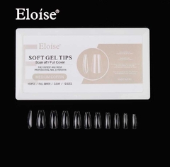 Tips soft gel MEDIUM COFFIN X480 EN CAJA (010243) ELOISE