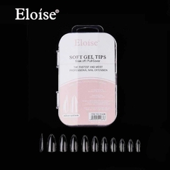 Tips soft gel MEDIUM ALMENDRA x120 EN CAJA CHICA (010373) ELOISE