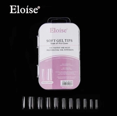 Tips soft gel MEDIUM CUADRADO x120 EN CAJA CHICA (010397) ELOISE