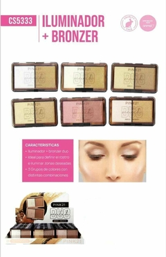 Iluminador + bronzer (469524) PINK 21