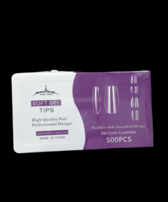 Tips soft gel Paris Night SET CORTO